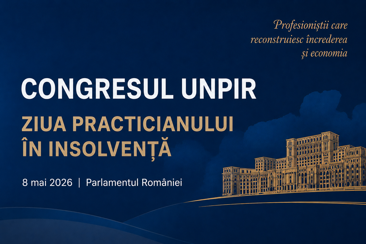 Mesajul Președintelui UAAM la Congresul UNPIR și Gala Zilei Practicianului în Insolvență Image